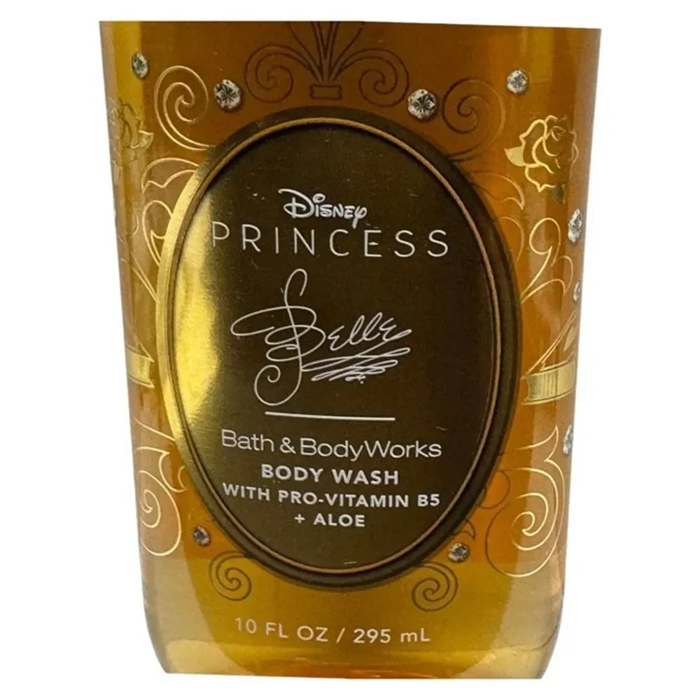 Bath & Body Works Disney Princess Belle Body Wash 10 oz Pro-Vitamin B5 2 Pack